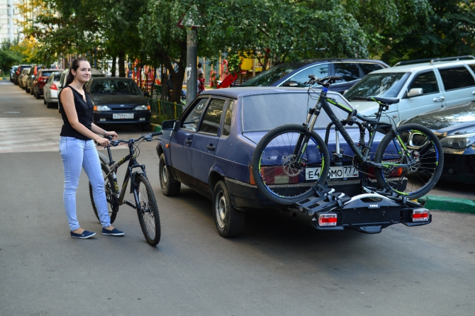 Обзор велосипедного багажника на фаркоп Thule VeloCompact 927 (велотуризм, путешествия, обзоры, тесты)