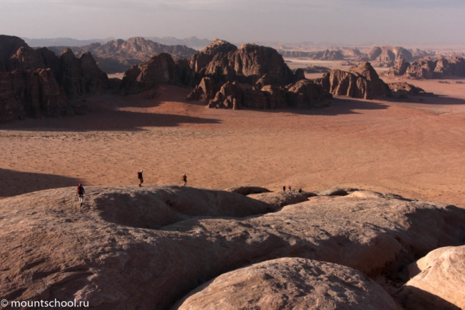 Альпинизм в Вади Рам (веденин, иордания)