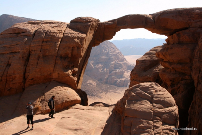 Альпинизм в Вади Рам (веденин, иордания)