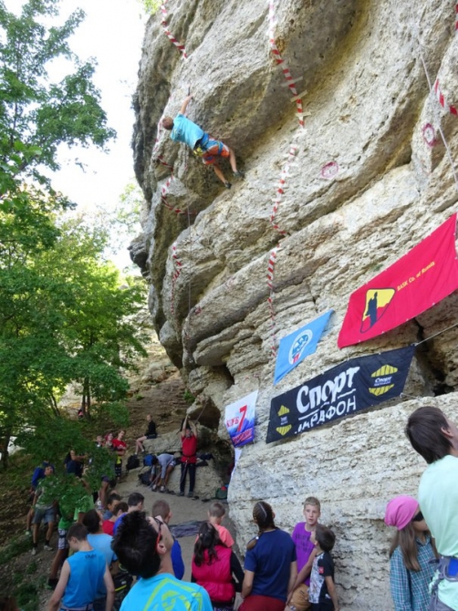 Шестые традиционные детско-юношеские соревнования на Ворголе! (Скалолазание)