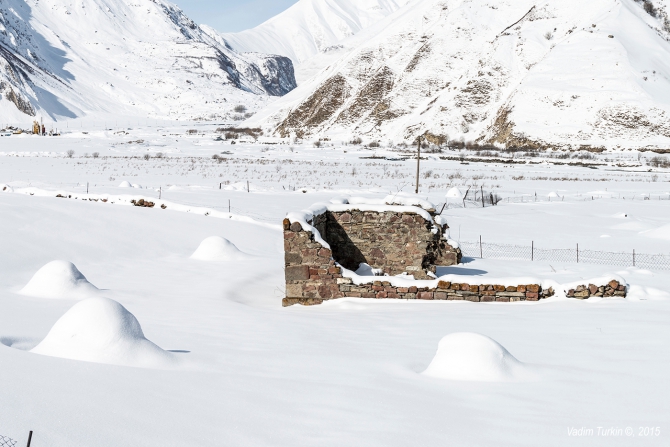 Зимние каникулы в Гудаури и на КМВ. Небольшой фото-пост. (Горные лыжи/Сноуборд, грузия, мцхета, кавказ, лыжи)