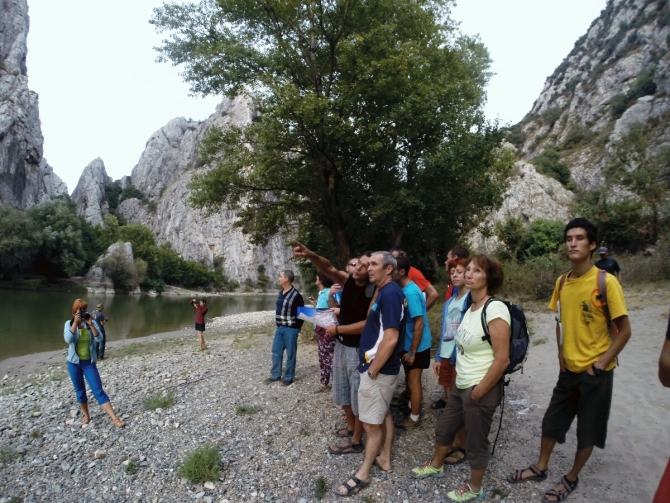 Македония, Демир-Капия. Rock climbing International festival и чемпионат мира по альпинизму, скальный класс, — стартовал.