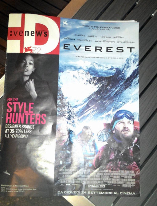 Несколько слов об "Эвересте"... (Альпинизм, everest movie, отзыв, фильмы об альпинизме, горы, венецианский кинофестиваль, бальтазар кормакур)