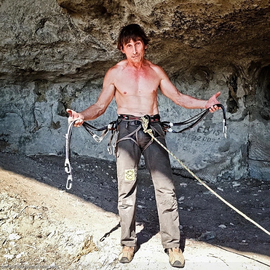 Бахчисарай. Турецкий грот готов к употреблению...почти, Ледолазание/drytoolling, petzl, драйтулинг, ледолазание)