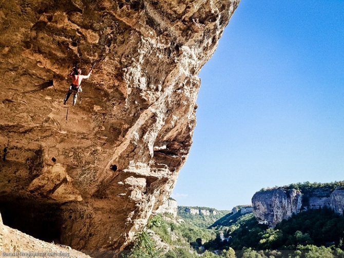 Бахчисарай. Турецкий грот готов к употреблению...почти, Ледолазание/drytoolling, petzl, драйтулинг, ледолазание)