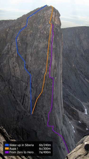 Братья Поу, Хансйорг Ауер, Джакопо Ларкер и Зивс Ванхи: восемь новых маршрутов на Чукотке (Билибино, Альпинизм, россия)