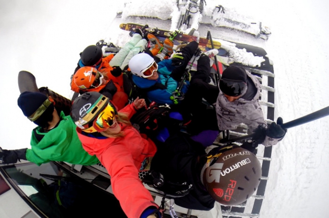 Фрирайд в Иране (Горные лыжи/Сноуборд, kohinor, werideiniran, бэккантри, дамаванд, Дизин, Тучал, шемшак, чекулаева оксана)