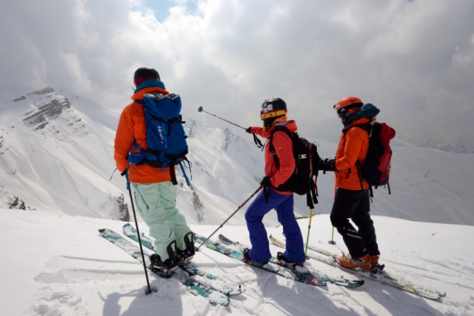 Фрирайд в Иране (Горные лыжи/Сноуборд, kohinor, werideiniran, бэккантри, дамаванд, Дизин, Тучал, шемшак, чекулаева оксана)