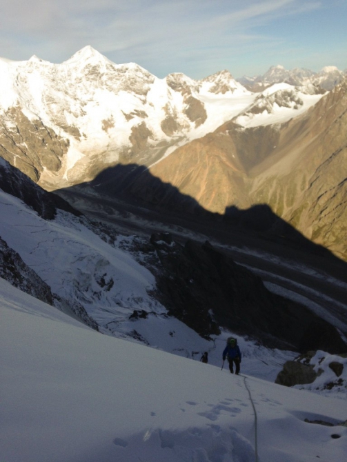 Дых-Тау по Кокину. (Альпинизм, безенги, сотник, camp)