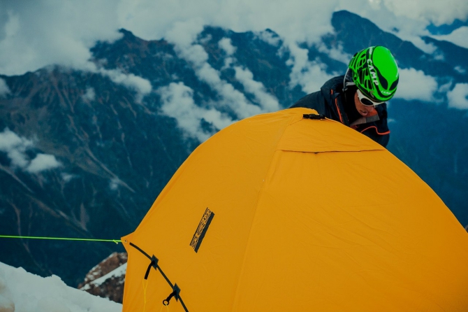 Дых-Тау по Кокину. (Альпинизм, безенги, сотник, camp)