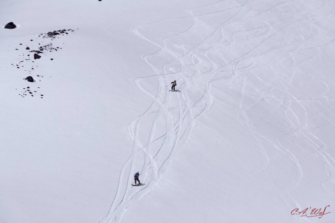 Воспоминания о зиме или в предчувствии нового снега. Приэльбрусье. (Ски-тур)