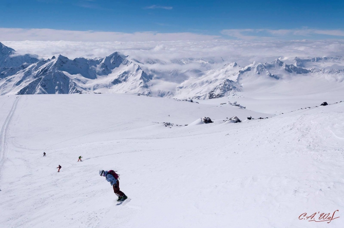 Воспоминания о зиме или в предчувствии нового снега. Приэльбрусье. (Ски-тур)