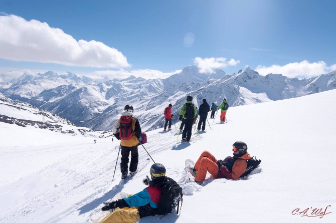 Воспоминания о зиме или в предчувствии нового снега. Приэльбрусье. (Ски-тур)