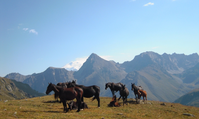 Сентябрьский поход по КЧР. Фотоотчёт. (Горный туризм)