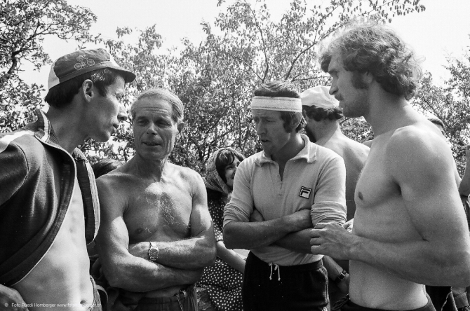 на Крымских скалах снова через 37 лет (Скалолазание)