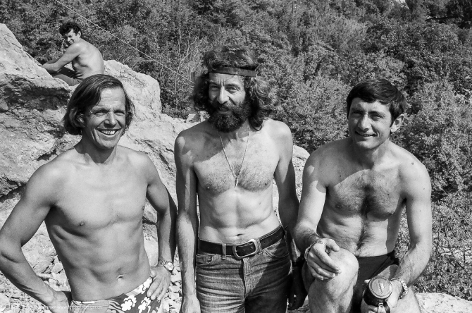 на Крымских скалах снова через 37 лет (Скалолазание)