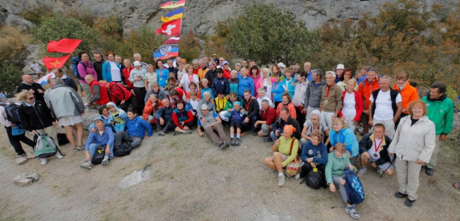 Чемпионат ветеранов альпинизма и скалолазания-2015 (крым, скалы, юрий машков, международные соревнования)