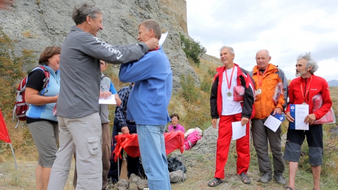 Чемпионат ветеранов альпинизма и скалолазания-2015 (крым, скалы, юрий машков, международные соревнования)