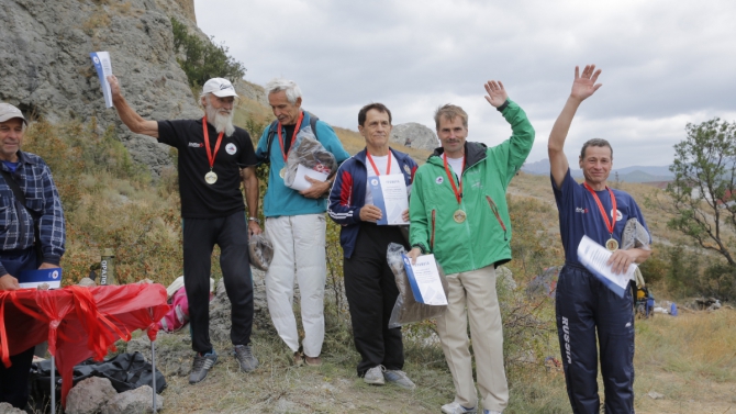 Чемпионат ветеранов альпинизма и скалолазания-2015 (крым, скалы, юрий машков, международные соревнования)