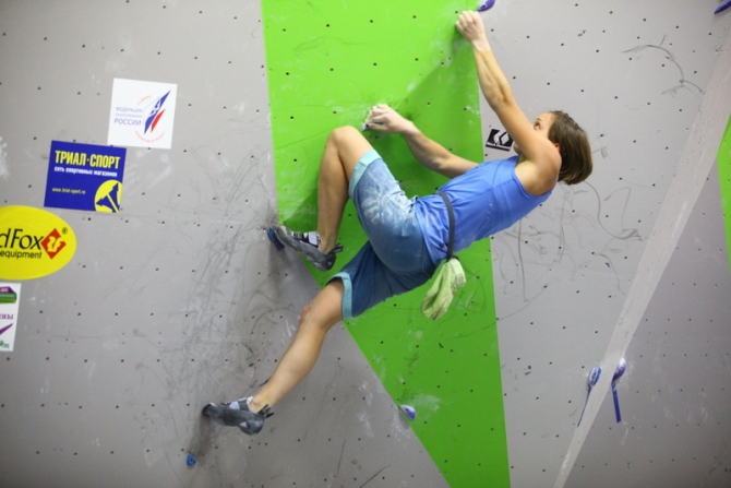 Кубок России-2015 в боулдеринге: итоги 1-го дня (Скалолазание, москва, скалолазание, Евгений Чернышёв, Анна Микушкина, Александра Кожемякина)