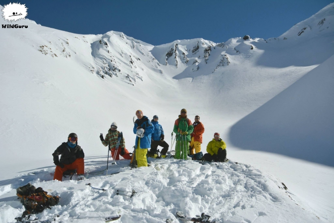Грузия, Гудаури. Несколько маршрутов в формате Гугль Планета Земля. (Ски-тур, веденин, скитур, mountschool.ru)