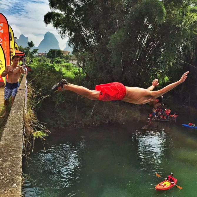 Фестиваль скалолазания в Янгшо (Китай, Скалолазание, скалолазание)