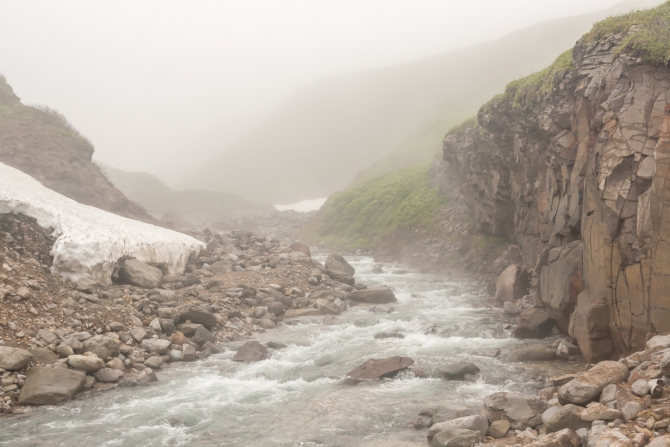 Северные Курильские острова и самые труднодоступные вулканы. (Вода)