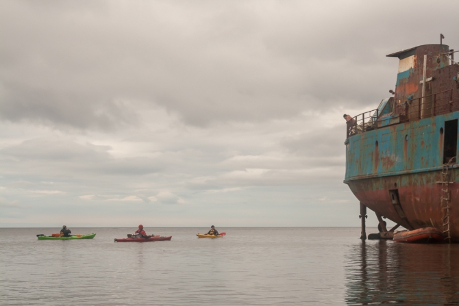 Северные Курильские острова и самые труднодоступные вулканы. (Вода)