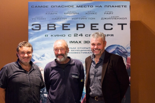 Альпинисты Николай Чёрный и Сергей Ковалёв о фильме «Эверест» (Альпинизм, сергей ковалев, николай черный, Анатолий Букреев)
