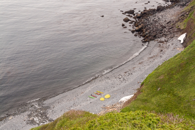 Северные Курильские острова и самые труднодоступные вулканы. (Вода)