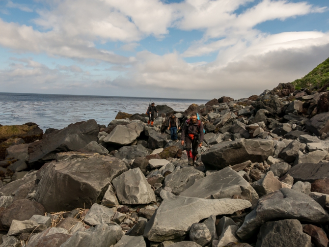 Северные Курильские острова и самые труднодоступные вулканы. (Вода)