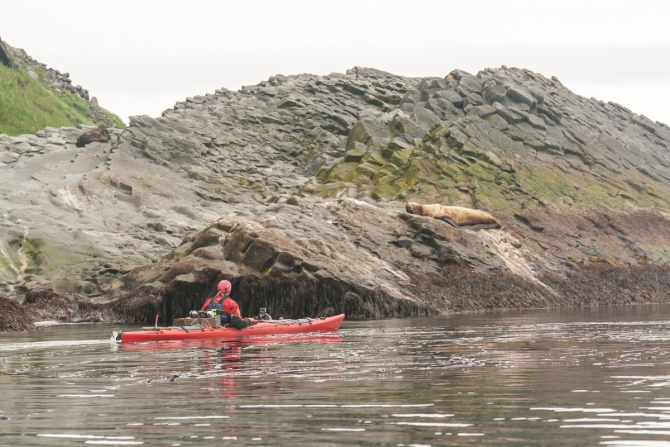 Северные Курильские острова и самые труднодоступные вулканы. (Вода)