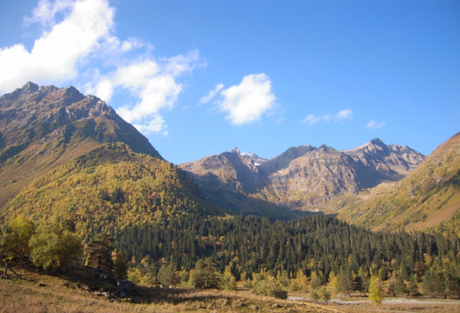 Осенний Архыз. Фотопрогулка. (Горный туризм)