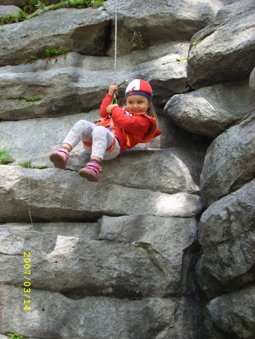 Отчет по тестированию детской обвязки PETZL (Скалолазание)