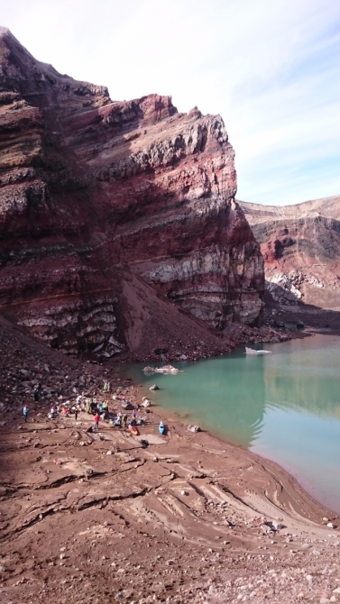День туризма по-камчатcки! Или как в кратере вулкана встретились SUPы, каяк и параплан (Путешествия, камчатка, горы, путешествия, первые, восхождение)