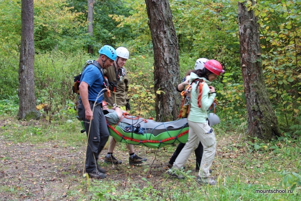 Отчет о курсе "Сценарии" (Альпинизм, спасательные работы, веденин, обучение, mountschool.ru)