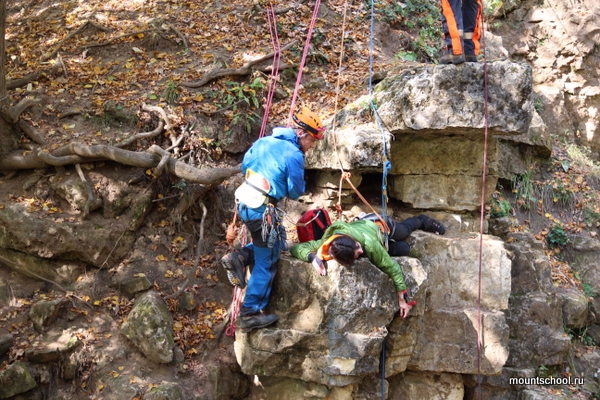 Отчет о курсе "Сценарии" (Альпинизм, спасательные работы, веденин, обучение, mountschool.ru)