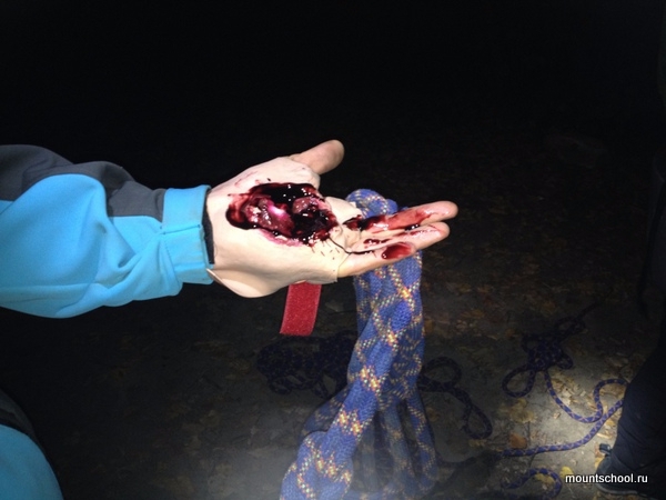 Отчет о курсе "Сценарии" (Альпинизм, спасательные работы, веденин, обучение, mountschool.ru)