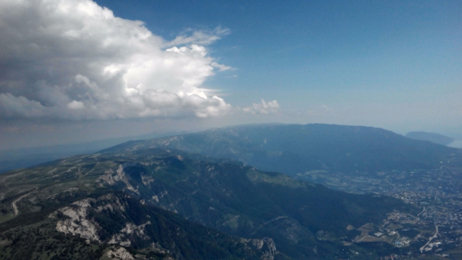 Левитация возможна или как пролететь 95 км за 5 часов. Маршрутные полеты в Крыму. Ай-Петри. (Воздух, Paraplanix.ru Crimea Paragliding Маршрутные полеты в Крыму Парапланеризм)