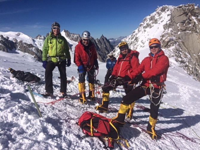 Горная школа Клуба 7 Вершин в Альпах: Шамони – Гран Парадизо (экспресс вариант, клуб 7 вершин, альпы)