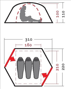 Отчет о тестировании палатки Новатур Памир 3 (v2, Альпинизм, палатка новатур памир, novatour pamir 3 v2)