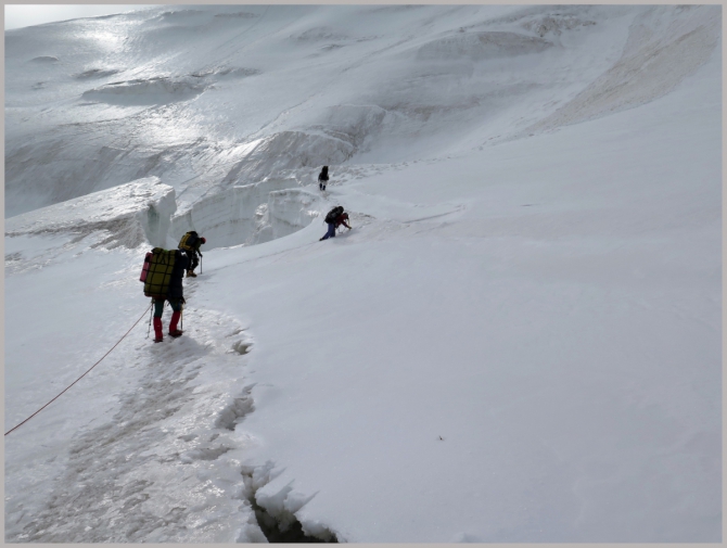 Ледобуры на "крыше мира". (Горный туризм, альпинизм, туризм, альпиндустрия, тест)
