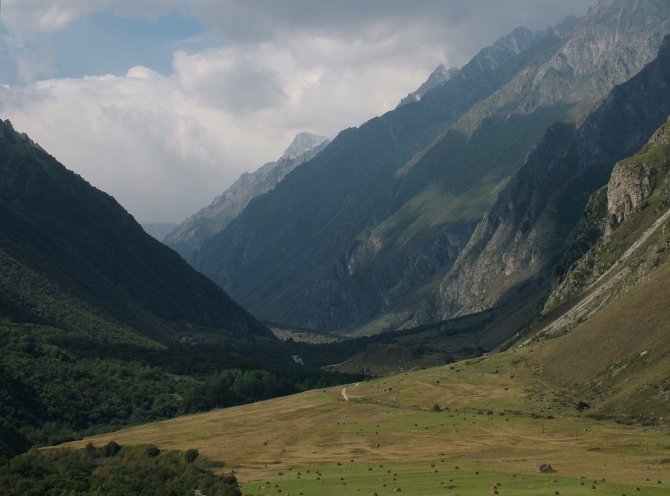 Осенние горы. Безенги (фото, гестола, альплагерь безенги, джанги-тау, мижирги, безенгийский ледник)