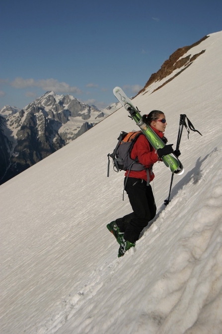 Михаил Хергиани (Бэккантри/Фрирайд, сванетия, ушба, местия, джумбер кахиани)