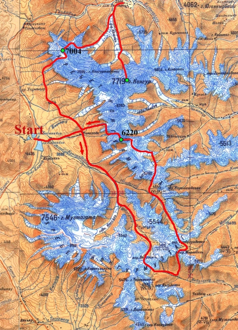 Фильмы про Конгур, горы Турции и Китайский Памир в полноэкранном формате (Альпинизм, аладаглар, китайский каракорум, видео, турклуб маи)