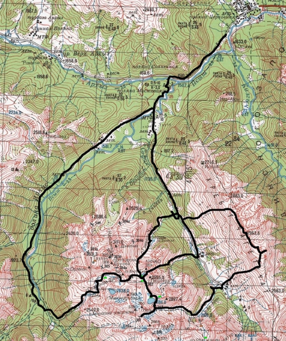 Ну, типа, «дробленый транс-Кавказ» от Ахсау до Архыза, май-сентябрь 2015 :)), Горный туризм)