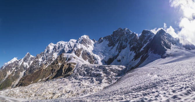 Сванетия вдоль Главного Кавказского хребта. Фотоотчет. (Туризм, ушба)