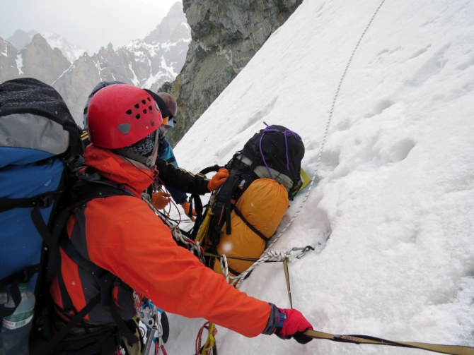 Кавказ-2014. Горная 6-ка. Часть 1. (Горный туризм, кавказ безенги поход горная 6-ка 2014 моренко)