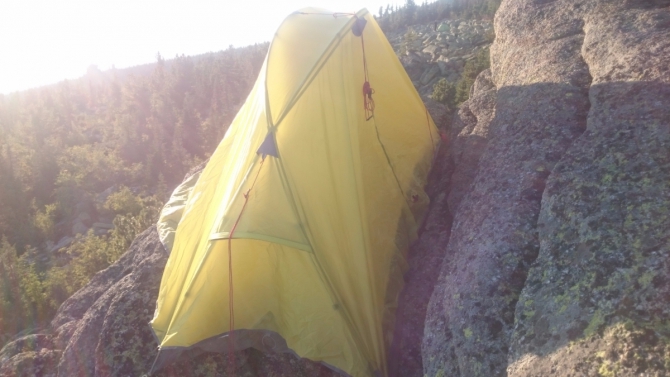 Тест палатки БАСК CLIF (Альпинизм, аукцион снаряжения, палатка BASK CLIF)