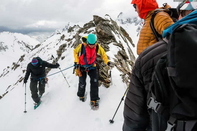 Первые экзамены в российской школе горных гидов (российская школа горных гидов)